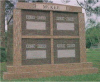 Watkins Monuments — above-ground granite mausoleum