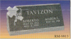 Watkins Monuments — slanted granite headstone