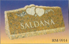 Watkins Monuments — slanted granite headstone