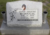 Watkins Monuments — slanted granite headstone